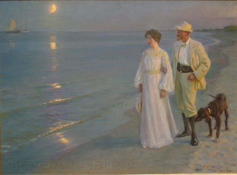 Peder Severin Kroyer Artist and his wife
